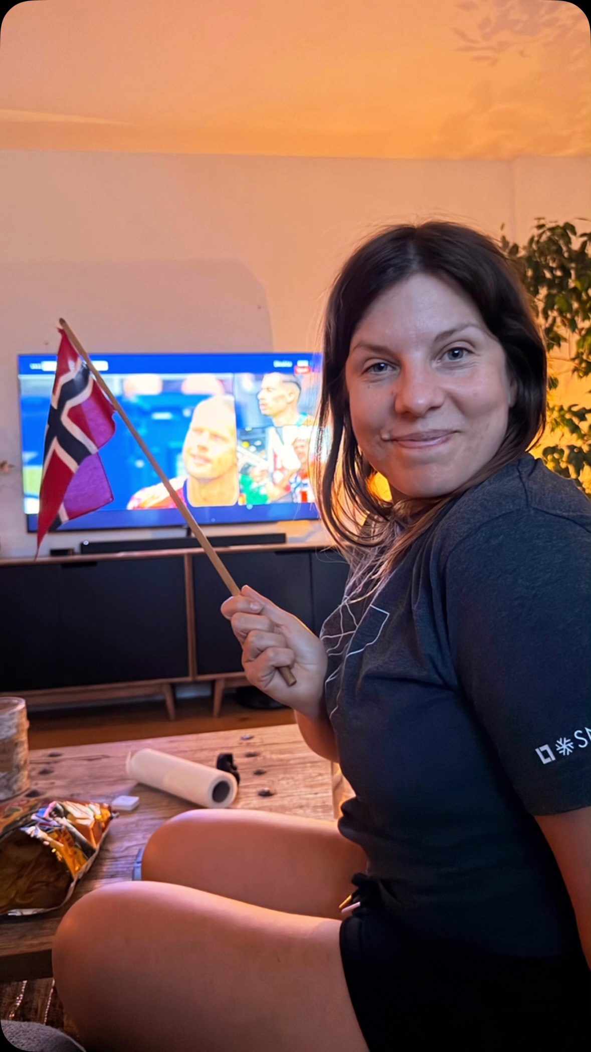 Go Norway! Did you know that Brasil has never beaten Norway before? 😜 let’s see if this will stand after tonight! 🇳🇴 x 🇧🇷